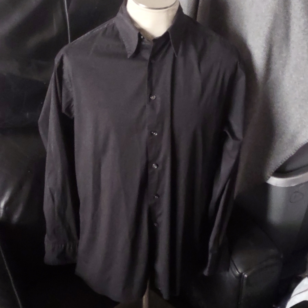Halogen Black Dress Shirt